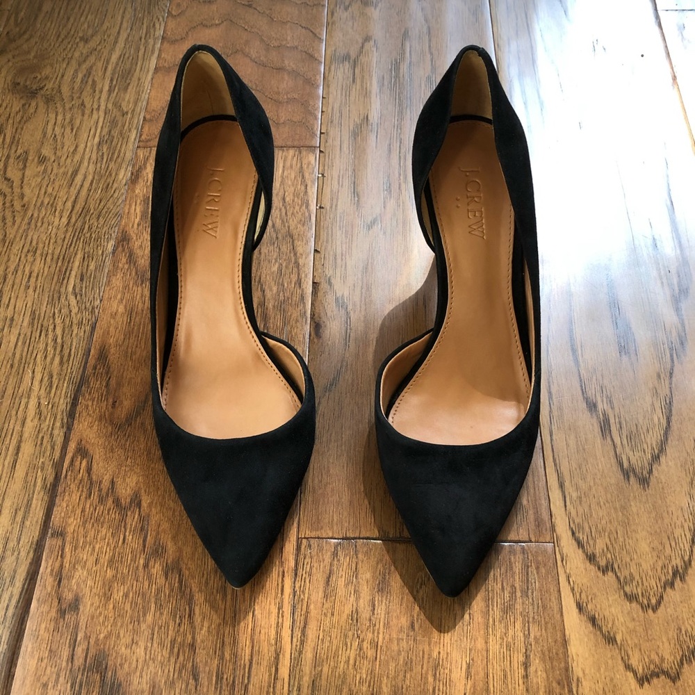 J. Crew Lucie Suede Pumps